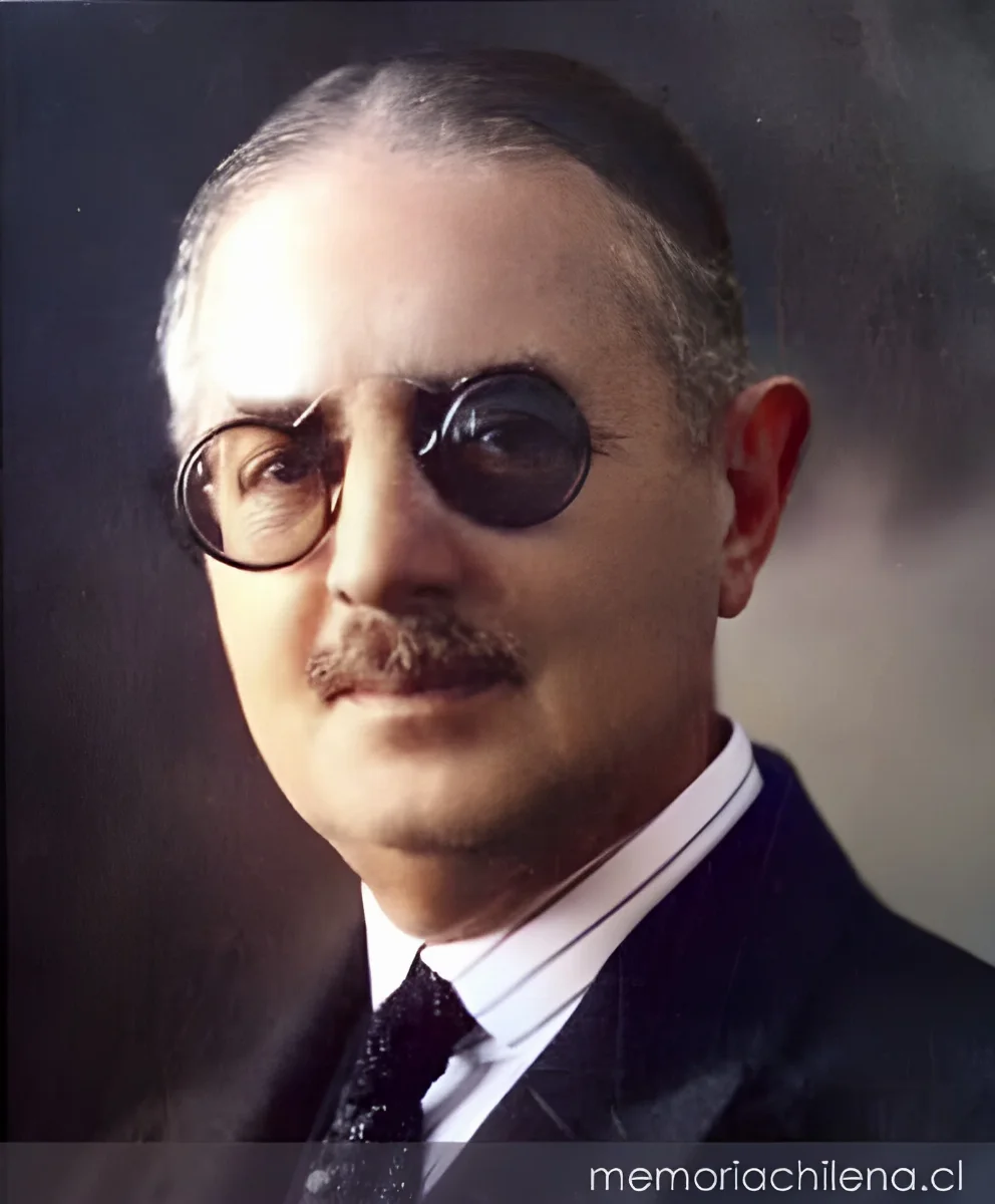 Padre de Salvador Allende — 1900 | Chile de Ayer