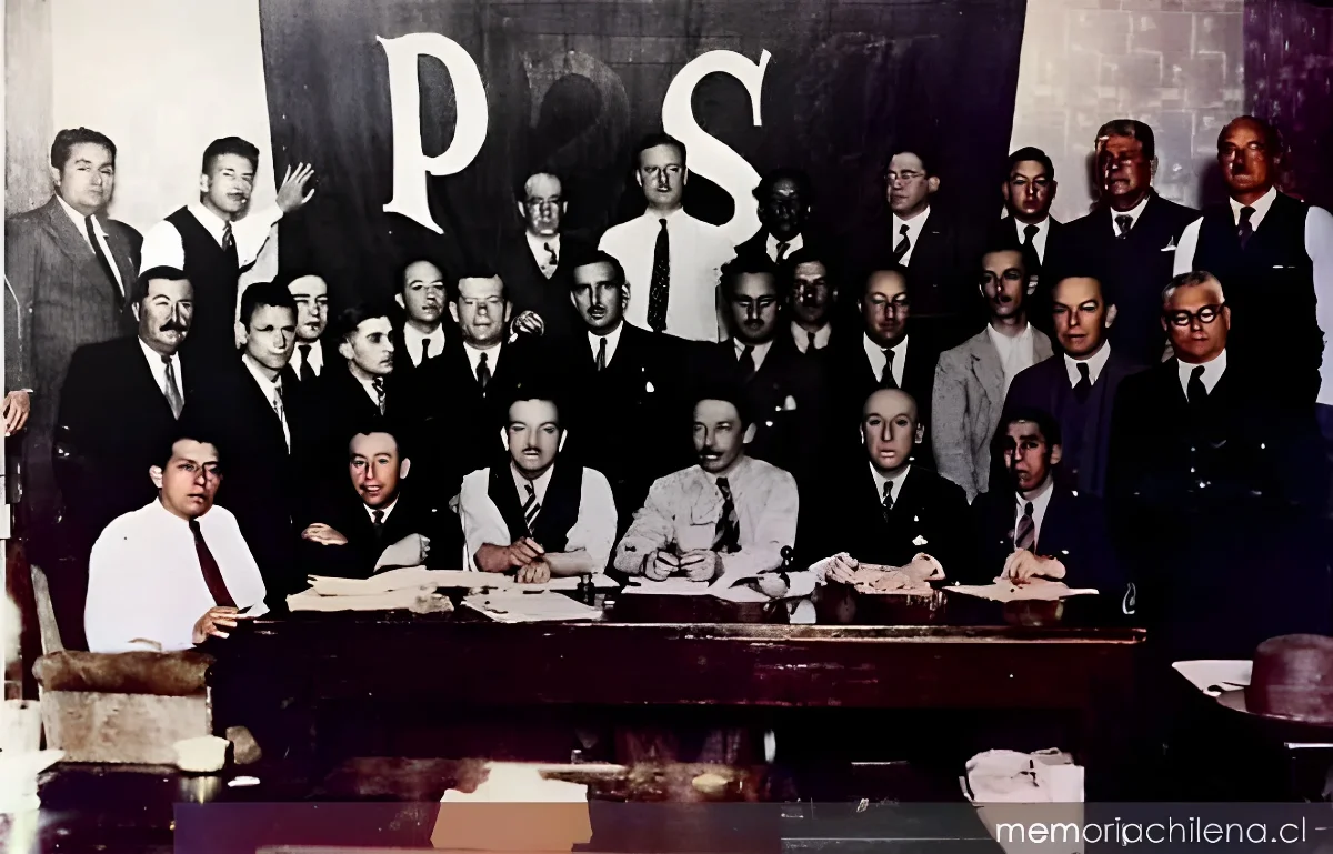 Pleno del Partido Socialista — 1920 | Chile de Ayer