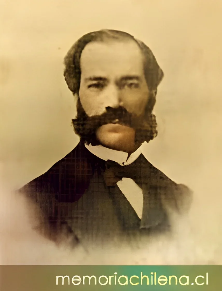 Rafael Sotomayor, Ministro de Guerra, hacia 1880 — 1880 | Chile de Ayer