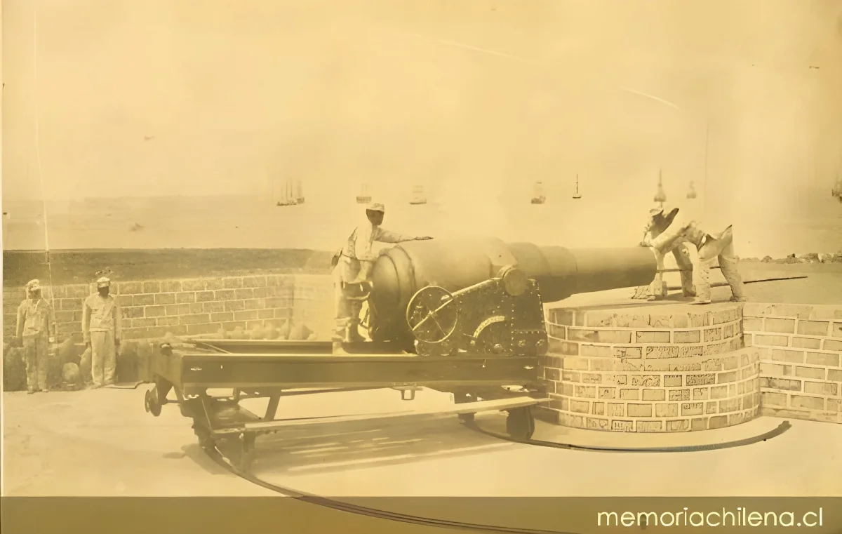 Defensas costeras de Antofagasta, 1879 — 1879 | Chile de Ayer