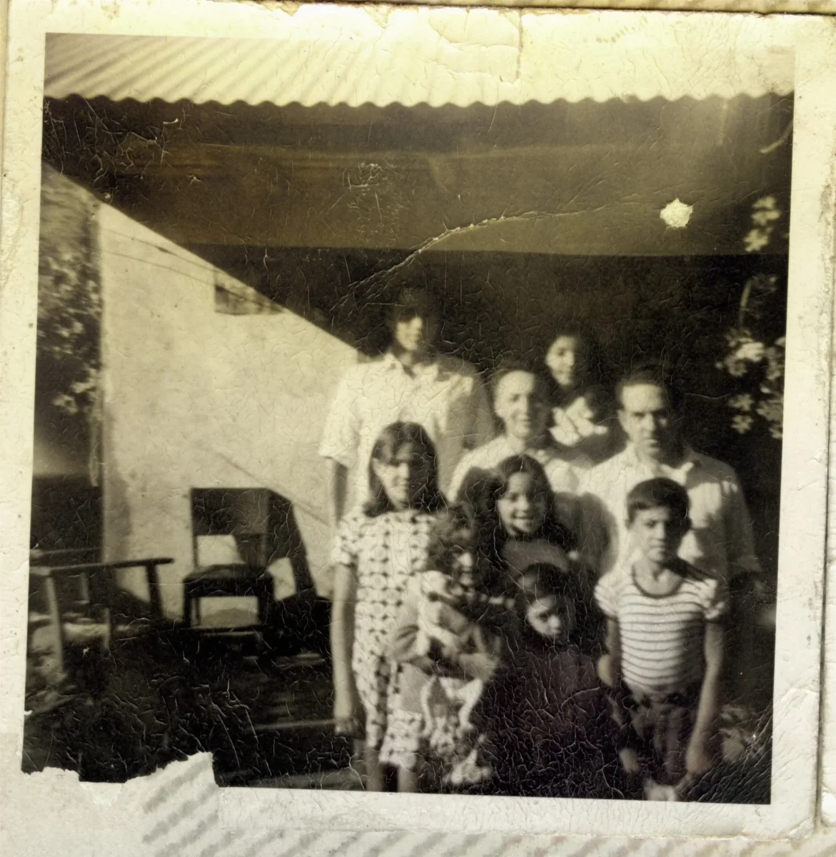 Juan Mura León y familia — Pocuro — 1959 | Chile de Ayer