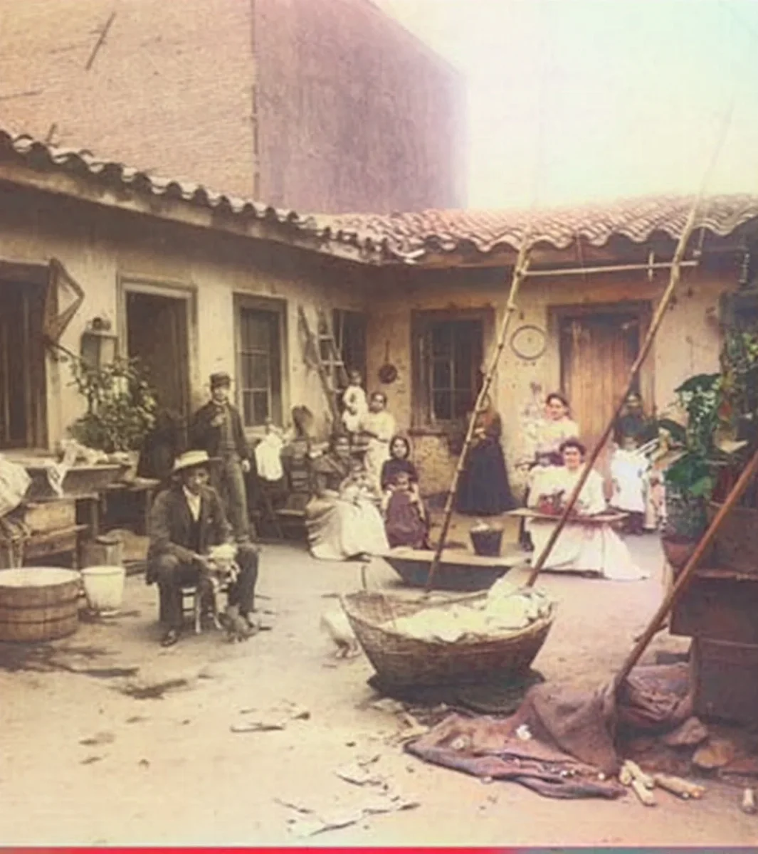 Conventillo de Valparaíso — aprox. 1890–1930 | Chile de Ayer