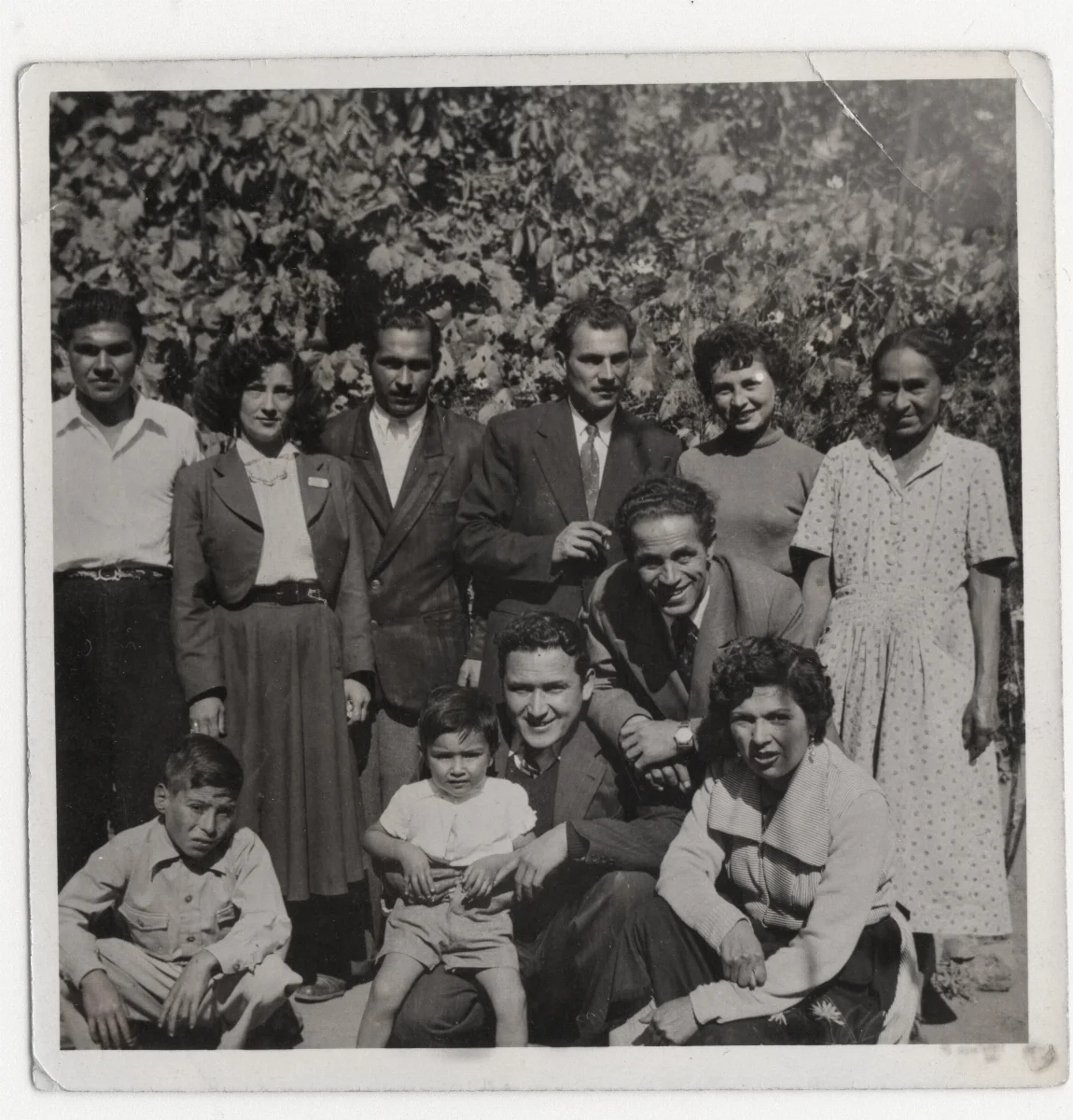 Fotografía Familiar — Calle Larga — 1955 | Chile de Ayer