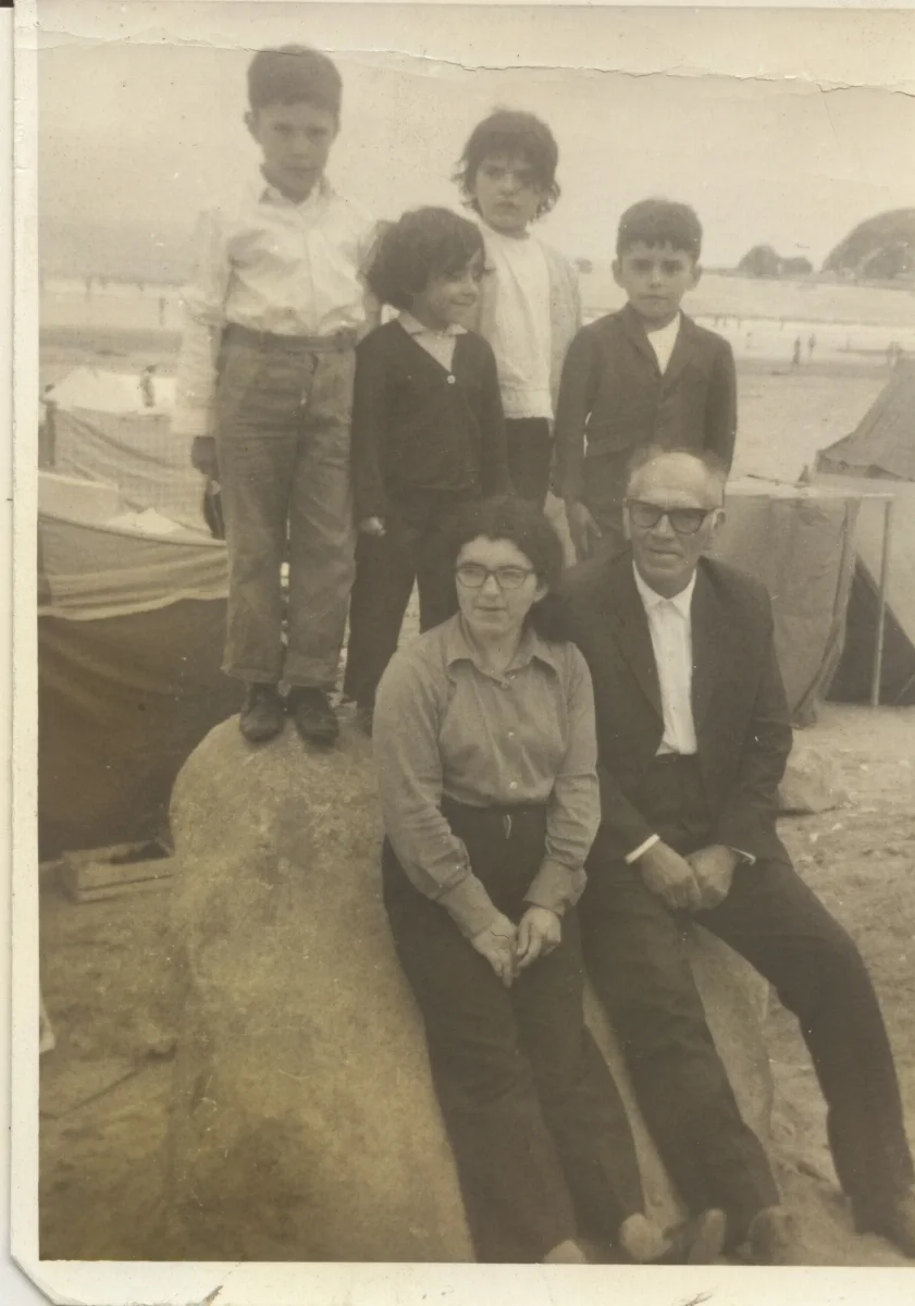 Paseo familiar a la playa de Ventanas — 1971 | Chile de Ayer