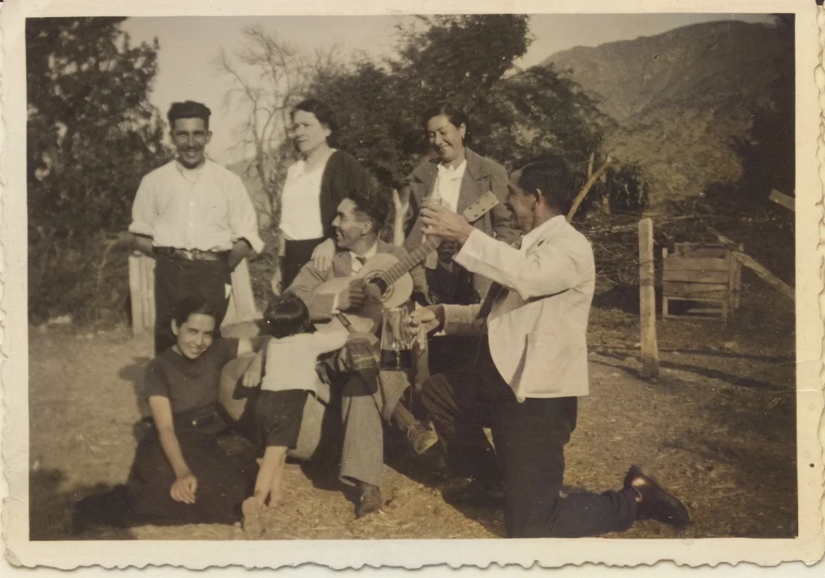 Habitantes de Calle Larga — Calle Larga — 1925 | Chile de Ayer