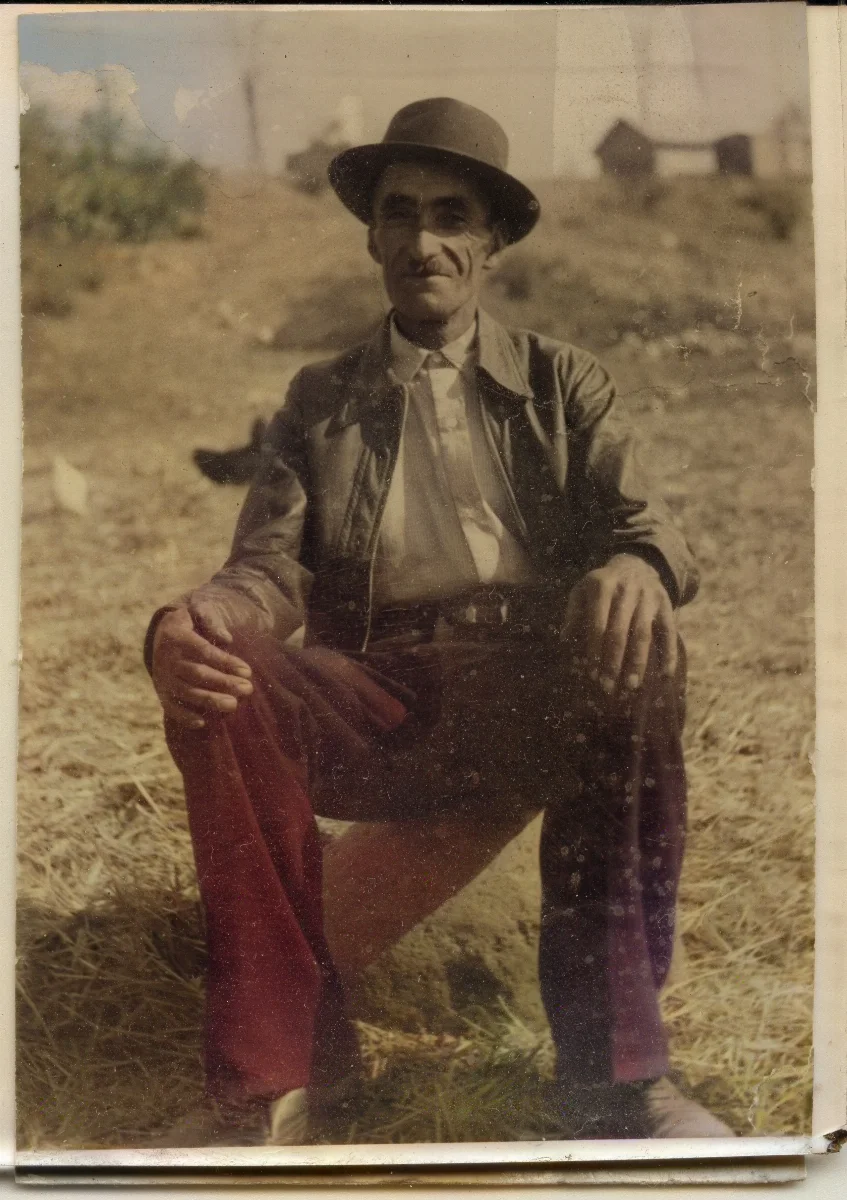 Hombre campesino — Calle Larga — 1940 | Chile de Ayer