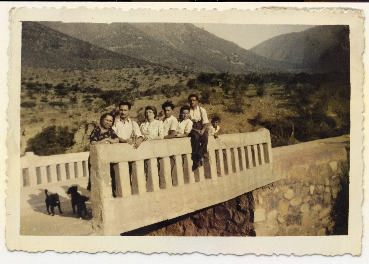 Puente Fundo El Castillo — Calle Larga — 1948 | Chile de Ayer