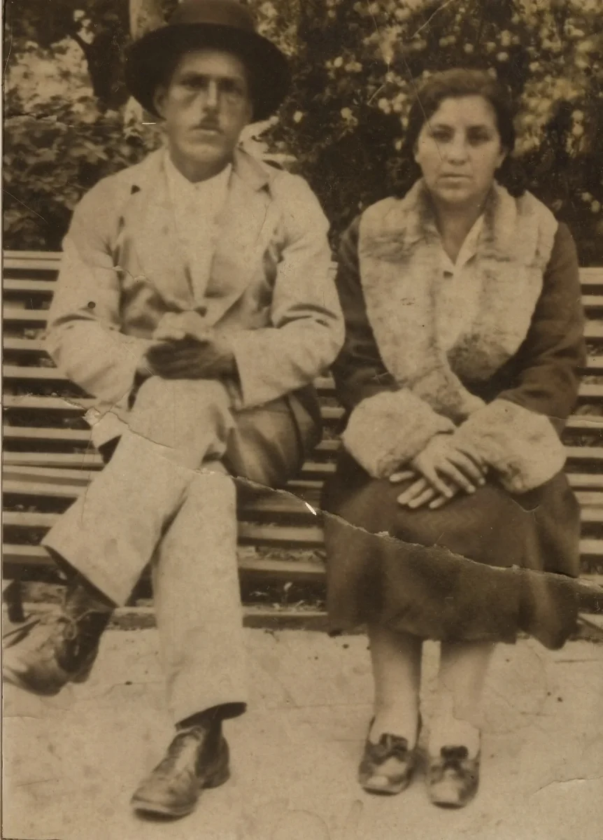 Familia Mura León — Calle Larga — 1926 | Chile de Ayer