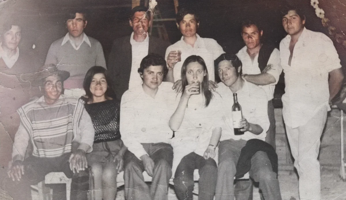 Celebración de Fiestas Patrias — Calle Larga — 1974 | Chile de Ayer