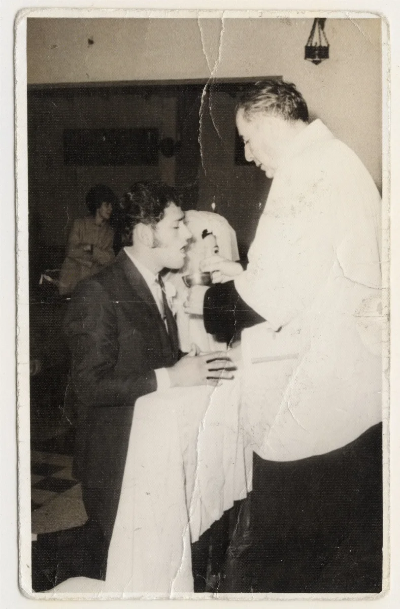 Misa de matrimonio Salinas Santibañez — Calle Larga — 1963 | Chile de Ayer