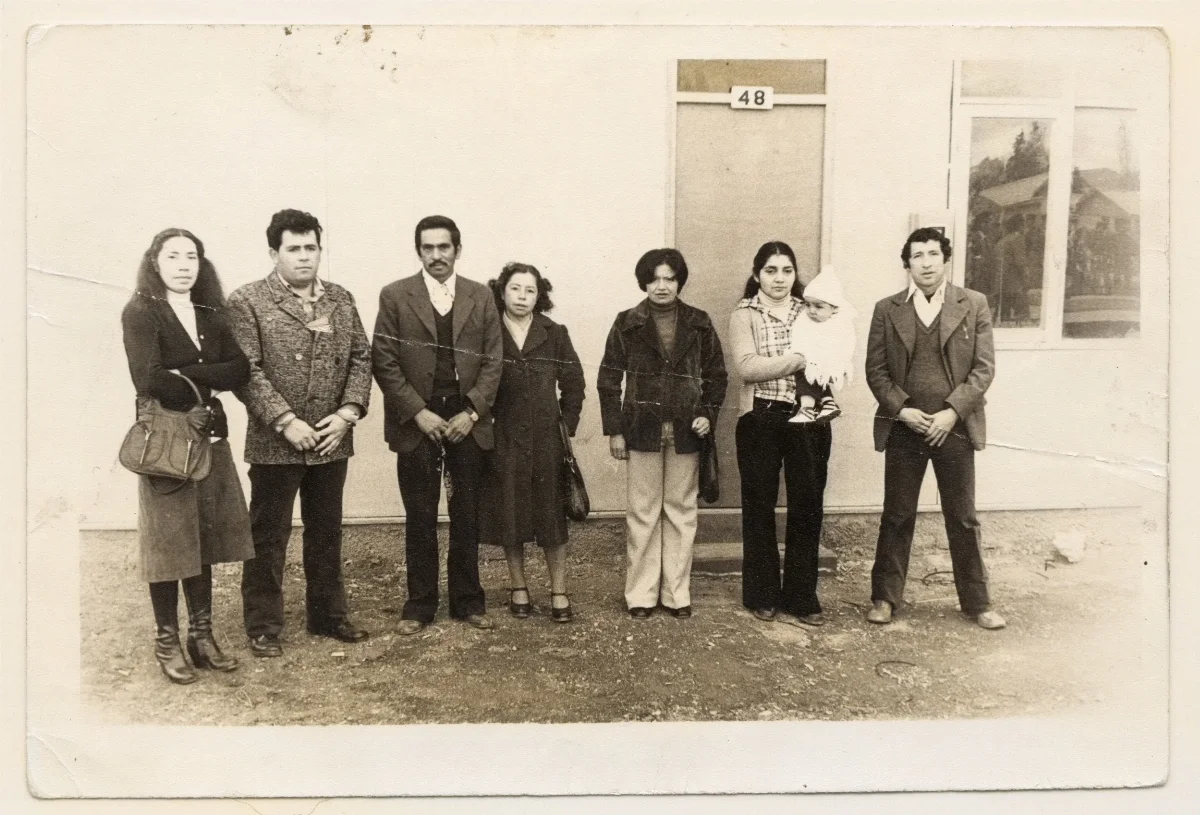 Familiares — Calle Larga — 1970 | Chile de Ayer