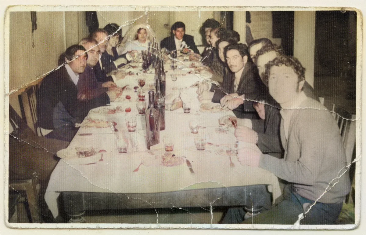 Fiesta de Matrimonio Santibañez Salinas — Calle Larga — 1963 | Chile de Ayer
