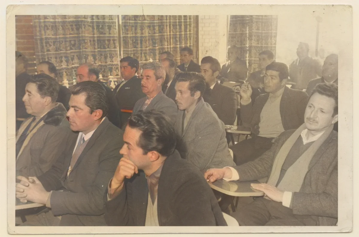 Clase de cooperativismo en la Universidad de Chile — 1967 | Chile de Ayer