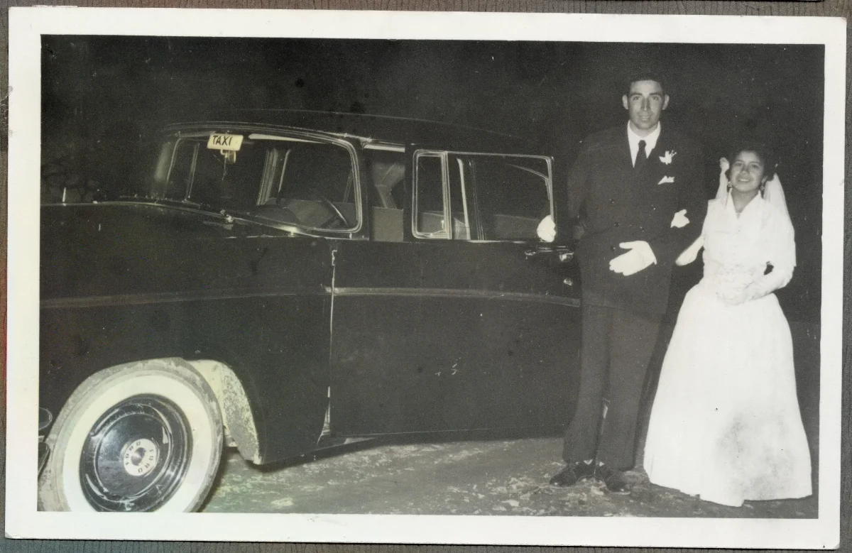 Novios — Calle Larga — 1960 | Chile de Ayer