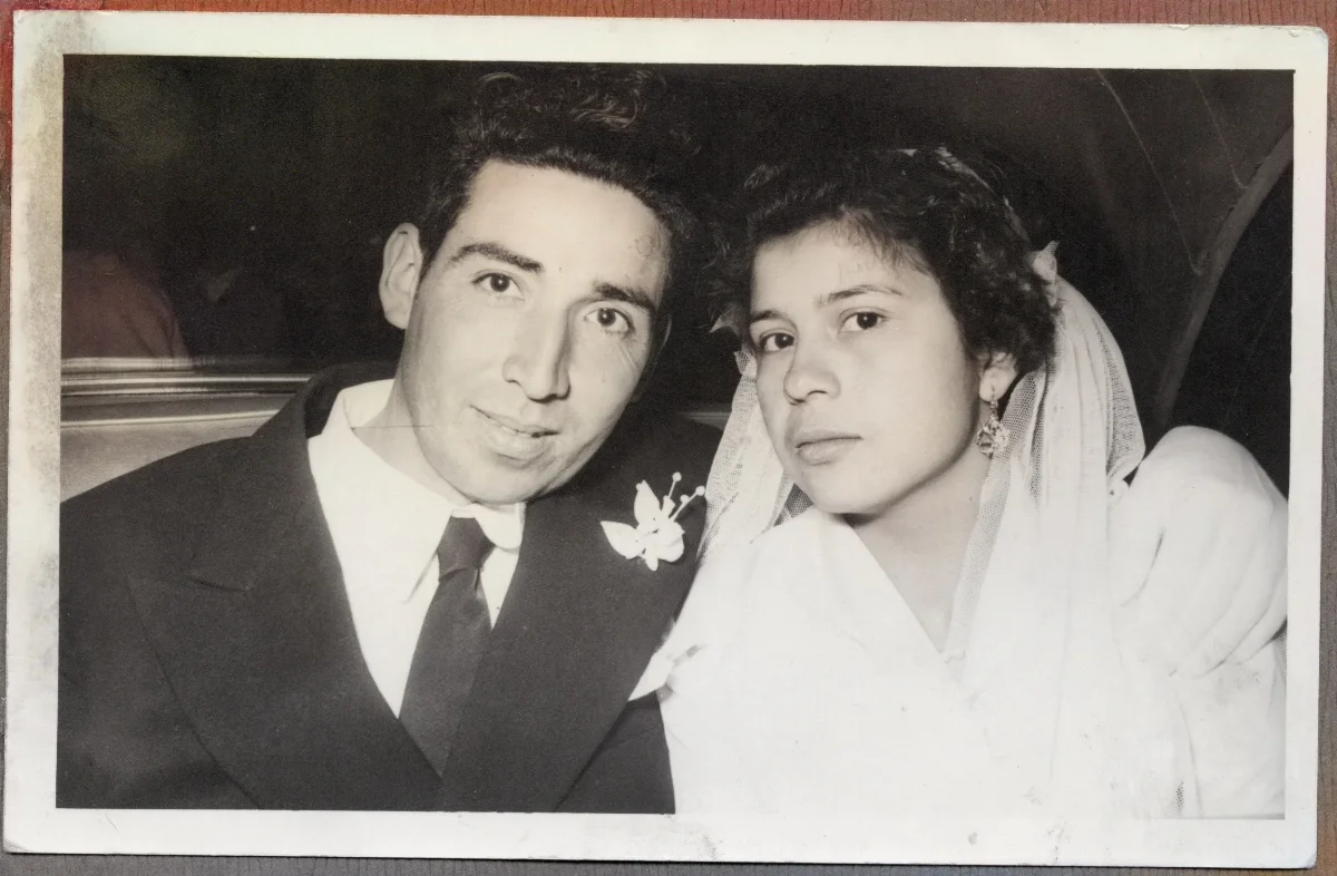 Novios — Calle Larga — 1960 | Chile de Ayer