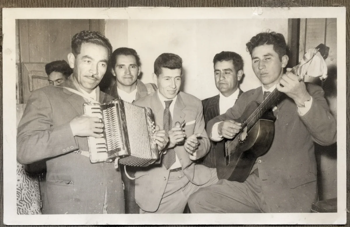 Músicos de Calle Larga — Calle Larga — 1960 | Chile de Ayer