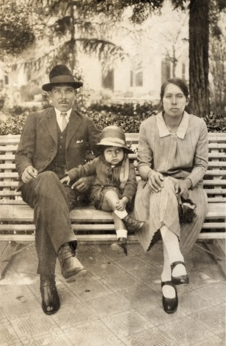 Familia Carvajal Pereira — Los Andes — 1927 | Chile de Ayer