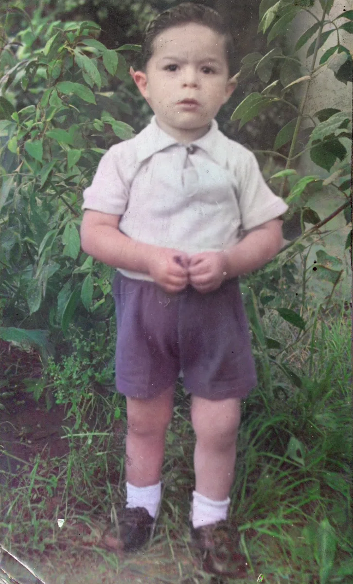 Niño Jorge Guillermo Contreras Vergara — Pocuro — 1959 | Chile de Ayer