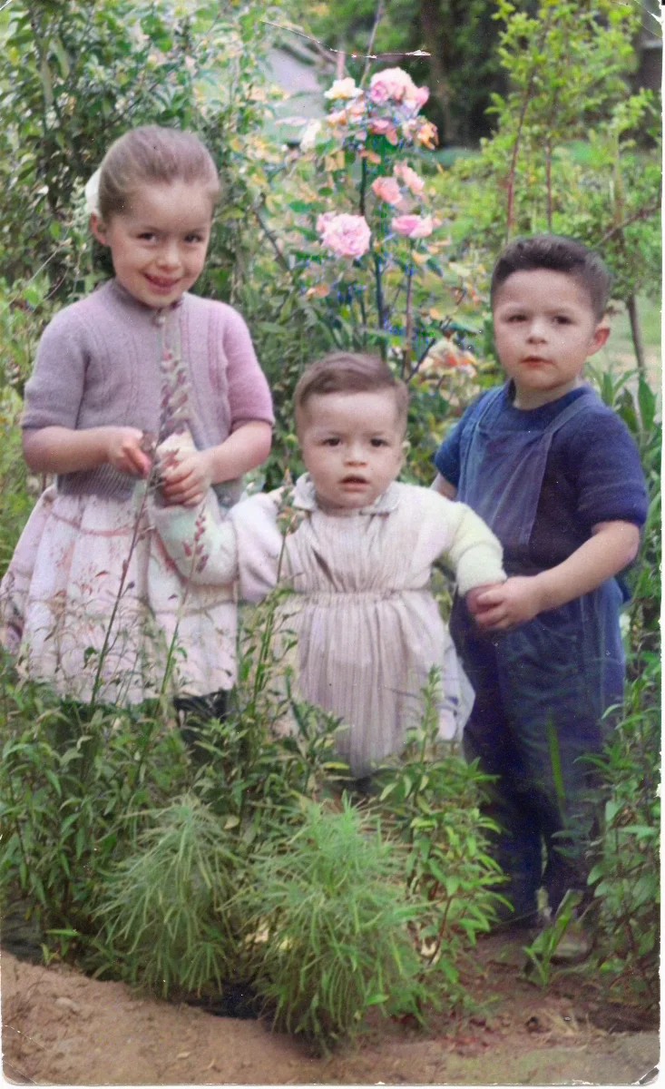 Hermanos Familia Contreras Vergara — Pocuro — 1959 | Chile de Ayer