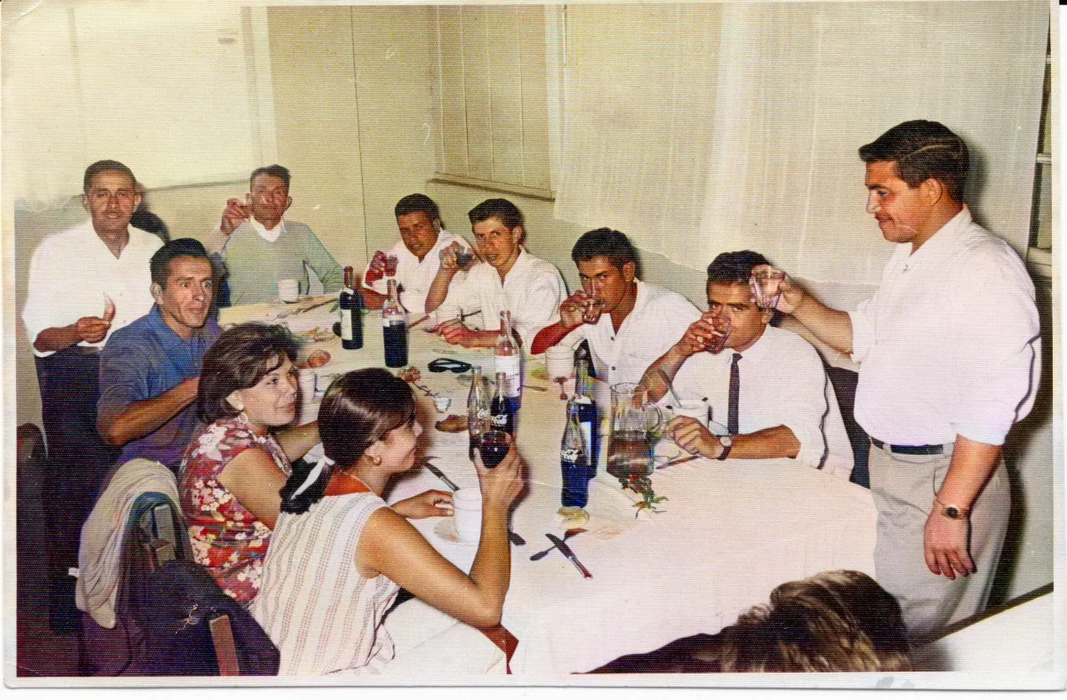 Amigos de San Vicente — Calle Larga — 1967 | Chile de Ayer
