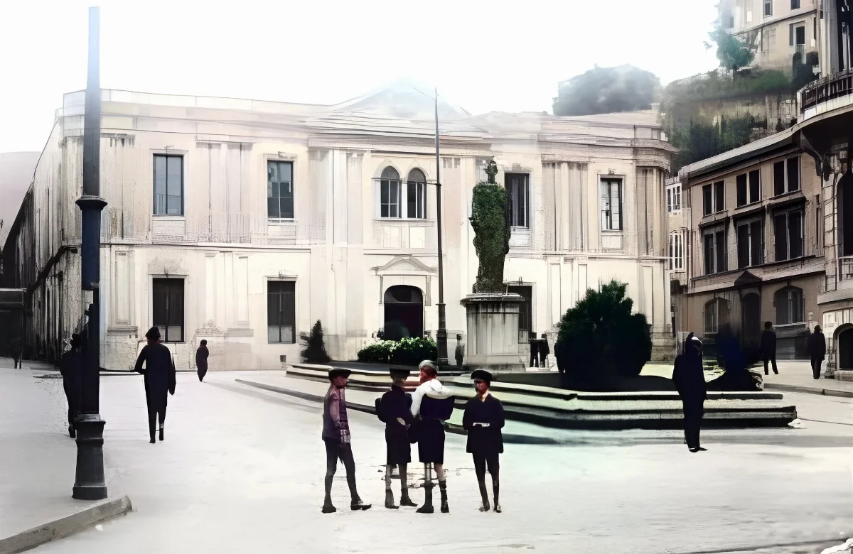 Antiguos Tribunales de Justicia, Valparaíso. — aprox. 1890–1930 | Chile de Ayer