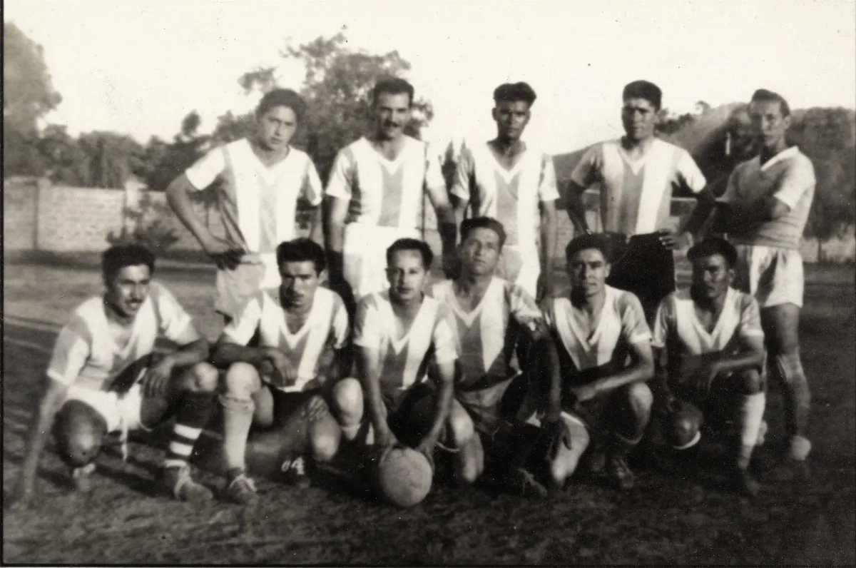 Equipo de futbol Club Deportivo Pocuro — Pocuro — 1960 | Chile de Ayer