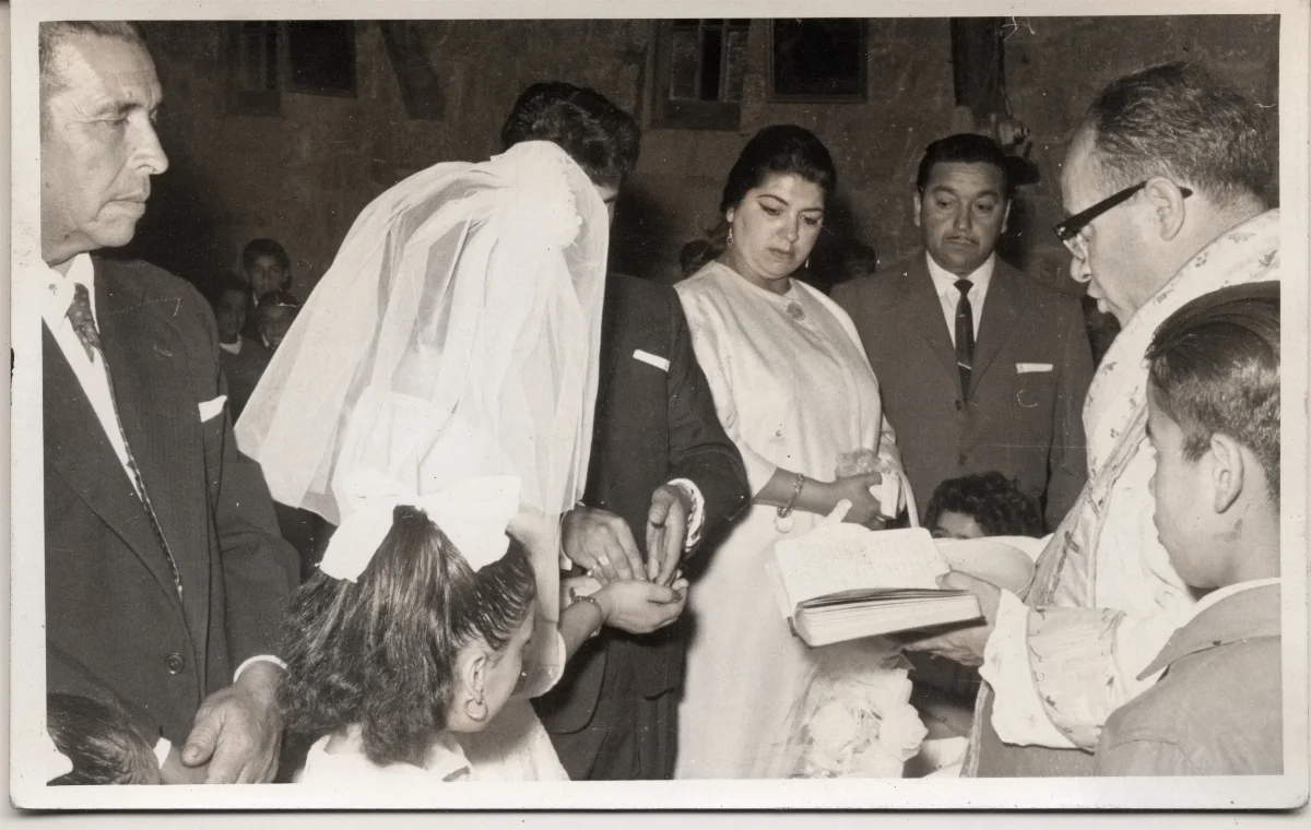 Matrimonio — Pocuro — 1960 | Chile de Ayer