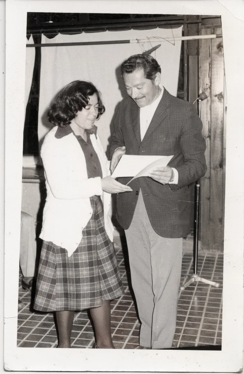 Entrega de dipoloma de estudios — Los Andes — 1970 | Chile de Ayer