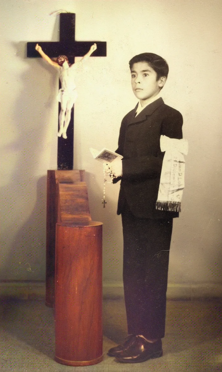 Recuerdo de Primera Comunión — Pocuro — aprox. 1960 | Chile de Ayer