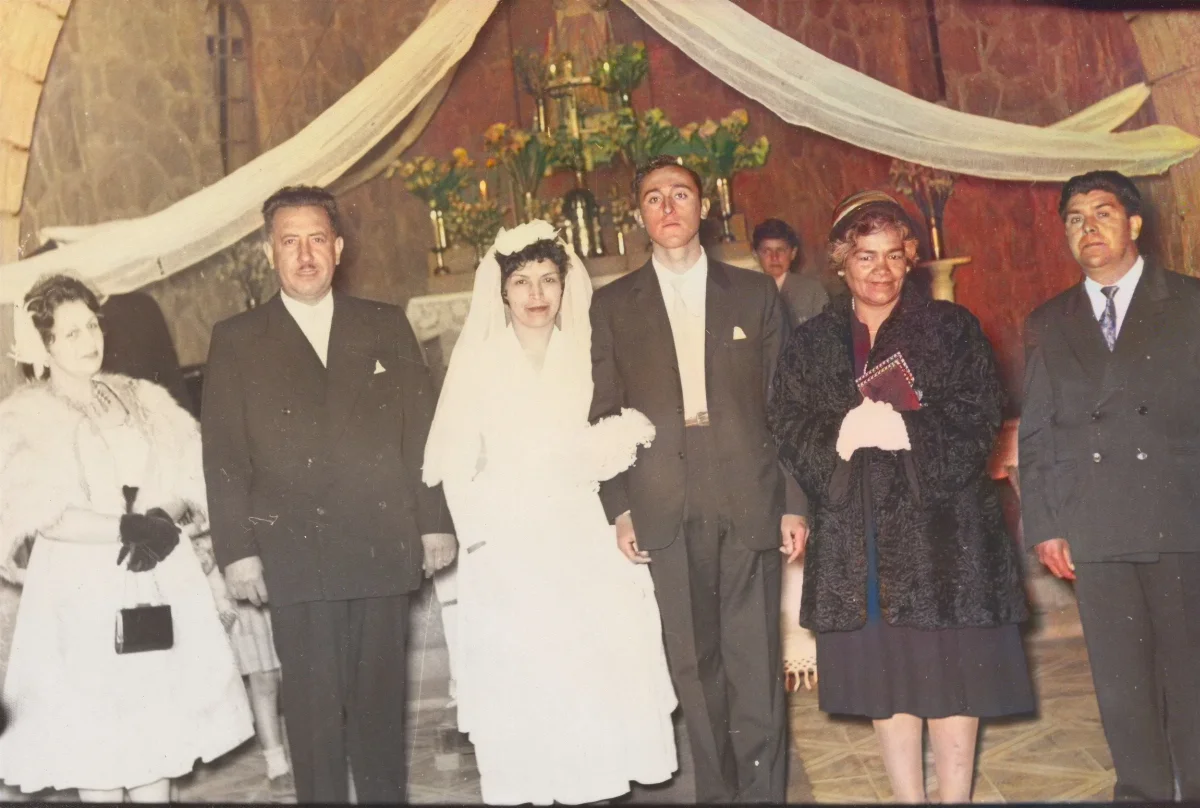 Misa de matrimonio — Pocuro — aprox. 1960 | Chile de Ayer