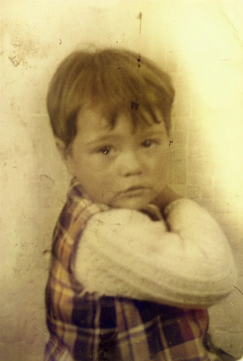 Niño — Calle Larga — aprox. 1960 | Chile de Ayer