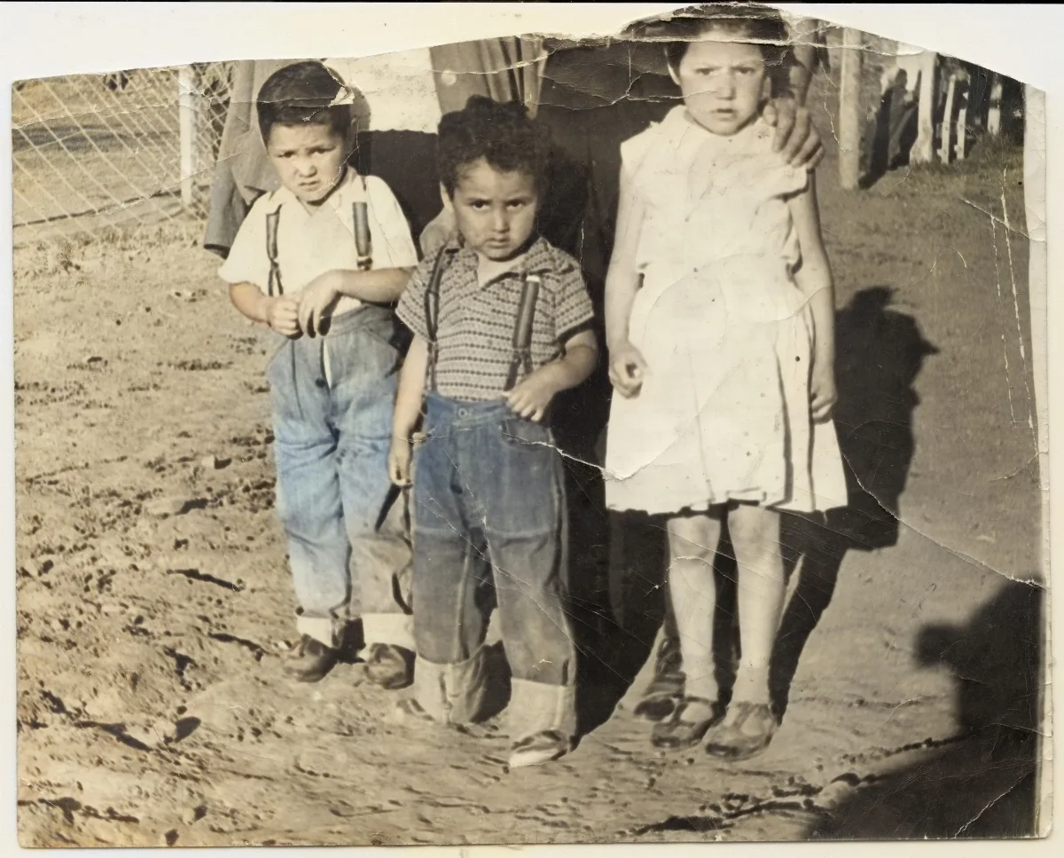 Niños Familia Ahumada Cortéz — Calle Larga — 1963 | Chile de Ayer
