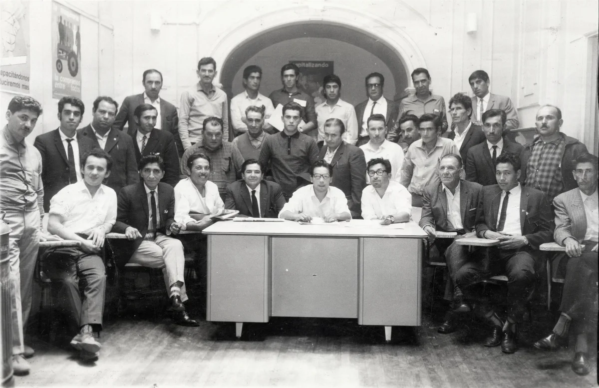 Delegaciones en Confedración Nacional del Triunfo Campesino de Chile — 1961 | Chile de Ayer