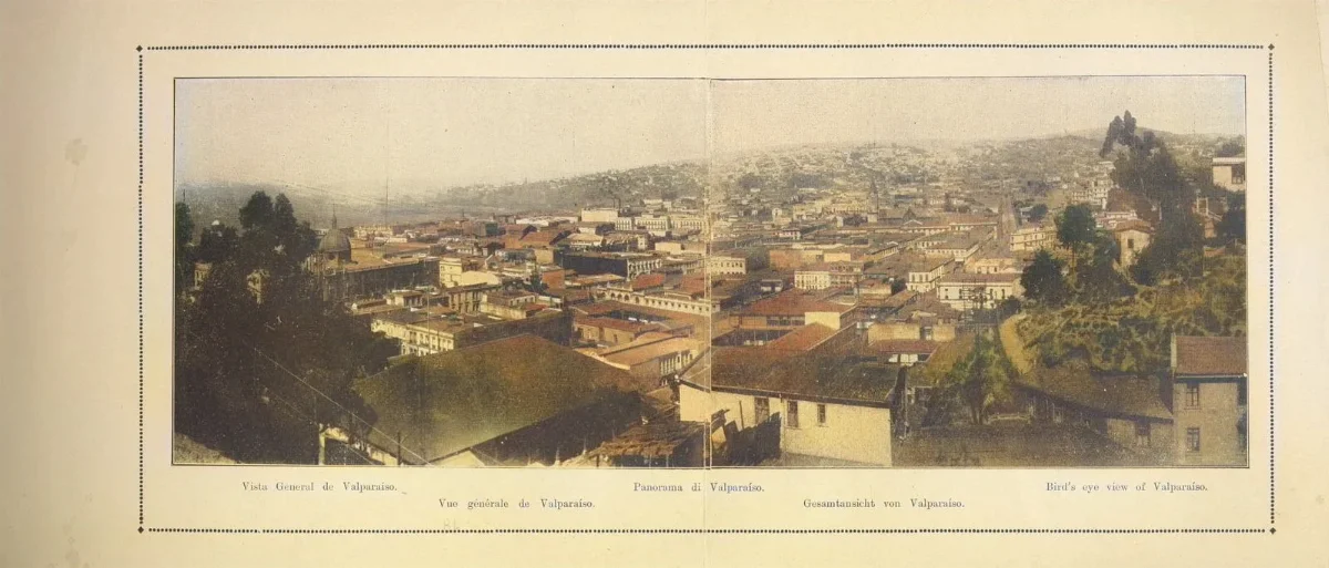 Vista General de Valparaíso. — aprox. 1890–1930 | Chile de Ayer