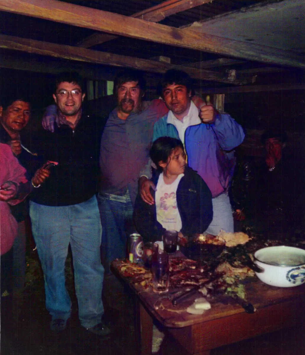 despedida servicio pais — Caleta Tortel — 2006 | Chile de Ayer