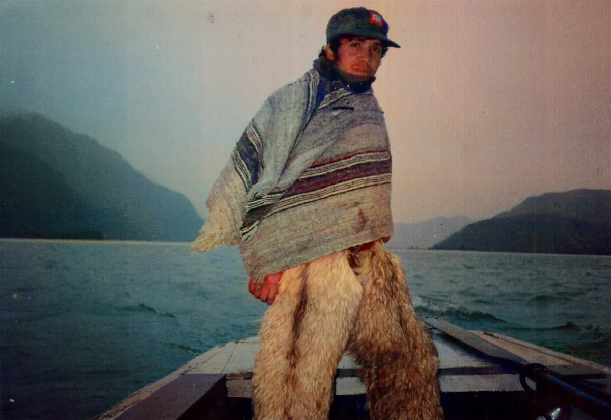 viajando para visitas de censo — Glaciar Jorge Montt — 1982 | Chile de Ayer