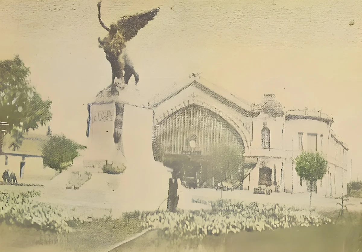 Estación Providencia, Santiago, Chile. — aprox. 1934 | Chile de Ayer