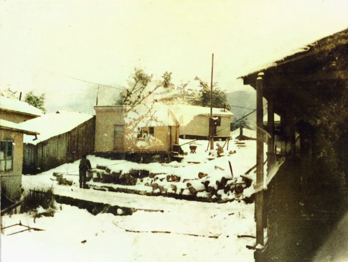 Nevada — Caleta Tortel — 1981 | Chile de Ayer