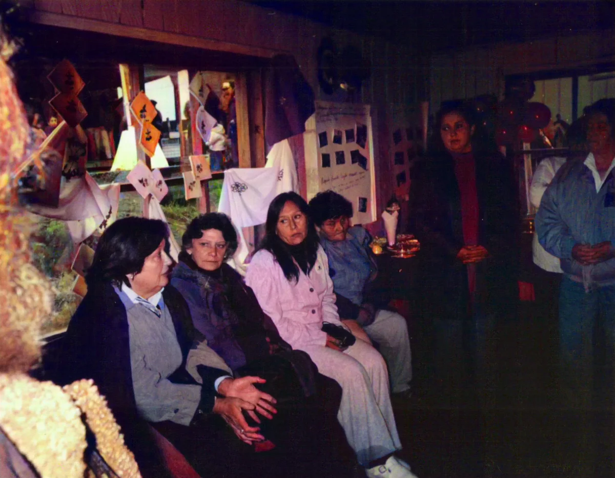 Visita autoridad, Luisa Duran — Caleta Tortel — 2003 | Chile de Ayer