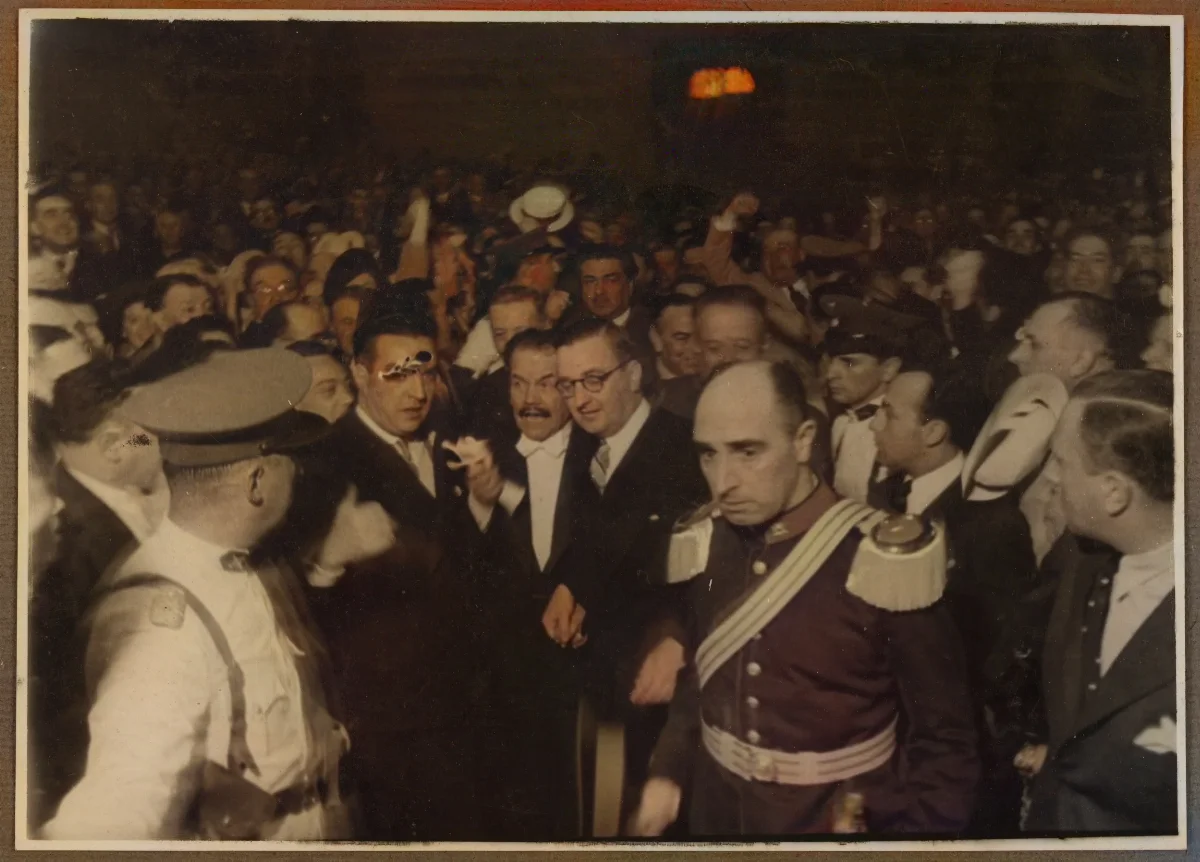 Pedro Aguirre Cerda rumbo a la ceremonia de cambio de mando presidencial — Santiago — 1938 | Chile de Ayer