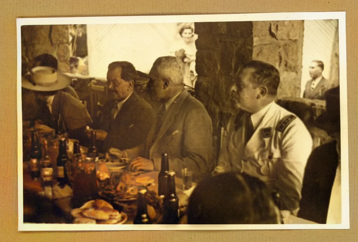 Presidente Pedro Aguirre Cerda en banquete de conmemoración del Día de la Raza — 1939 | Chile de Ayer