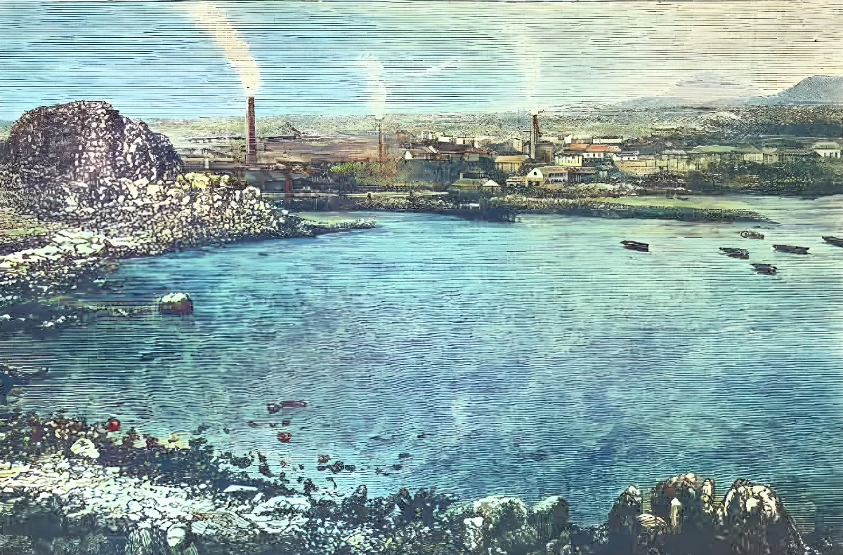 Guayacán año 1872 — 1872 | Chile de Ayer