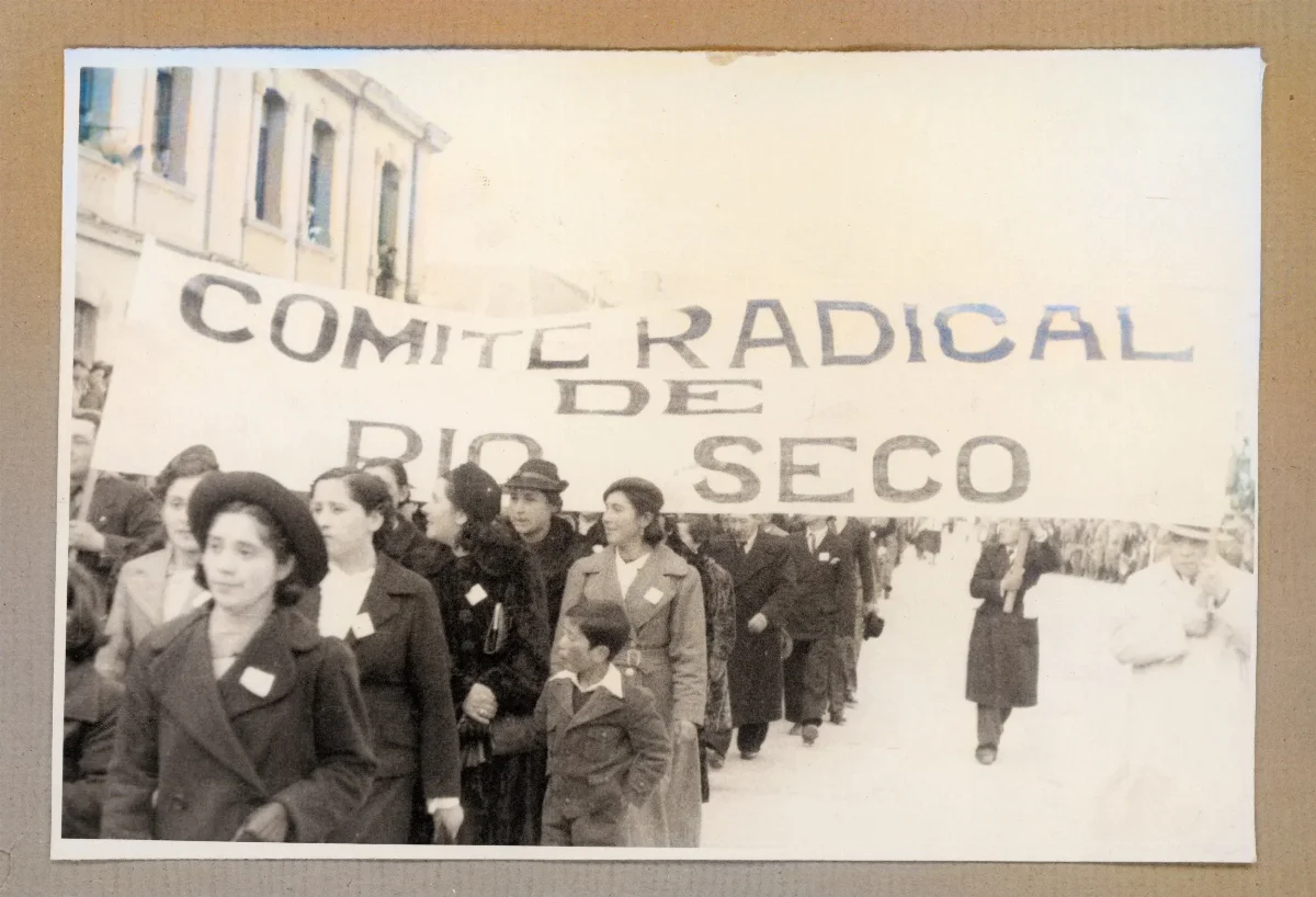 Concentración del Comité Radical de Río Seco — Punta Arenas — 1939 | Chile de Ayer