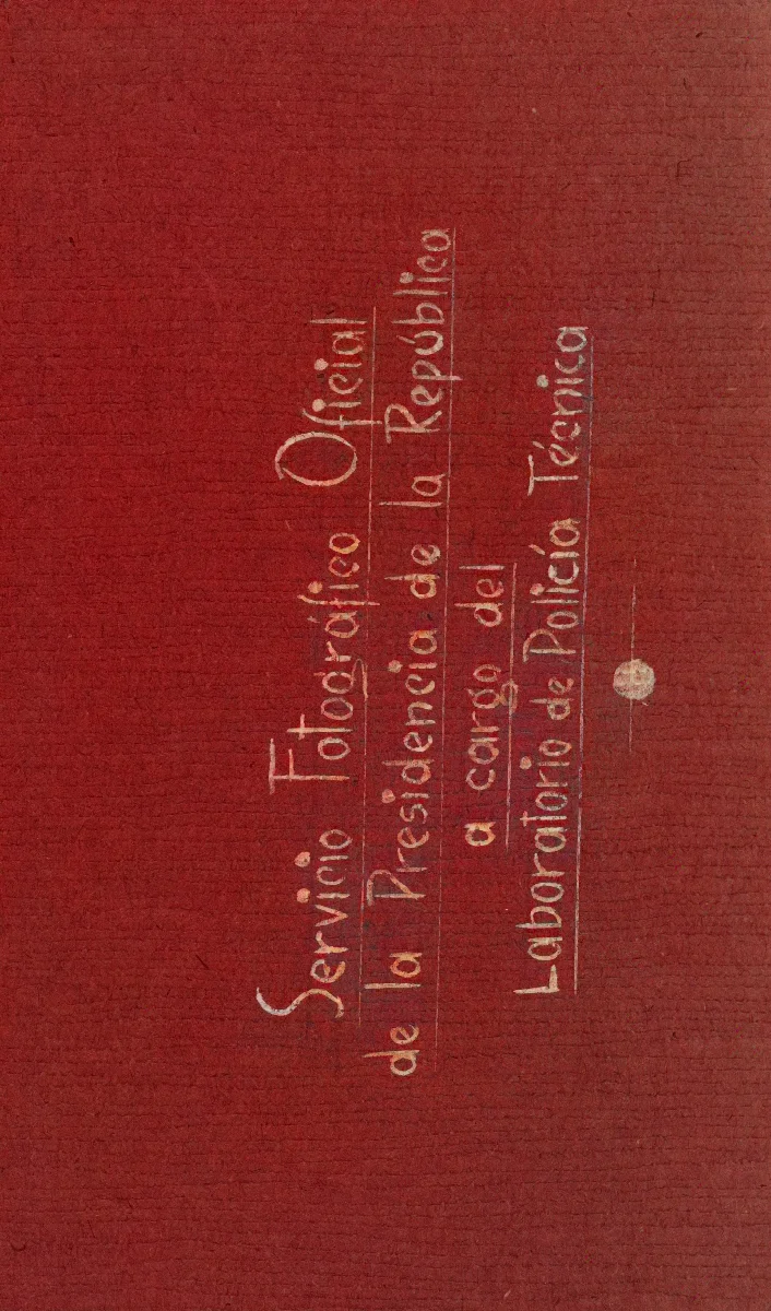 Portada de documento - Servicio Forestal de la Presidencia de la República — aprox. 1938 | Chile de Ayer