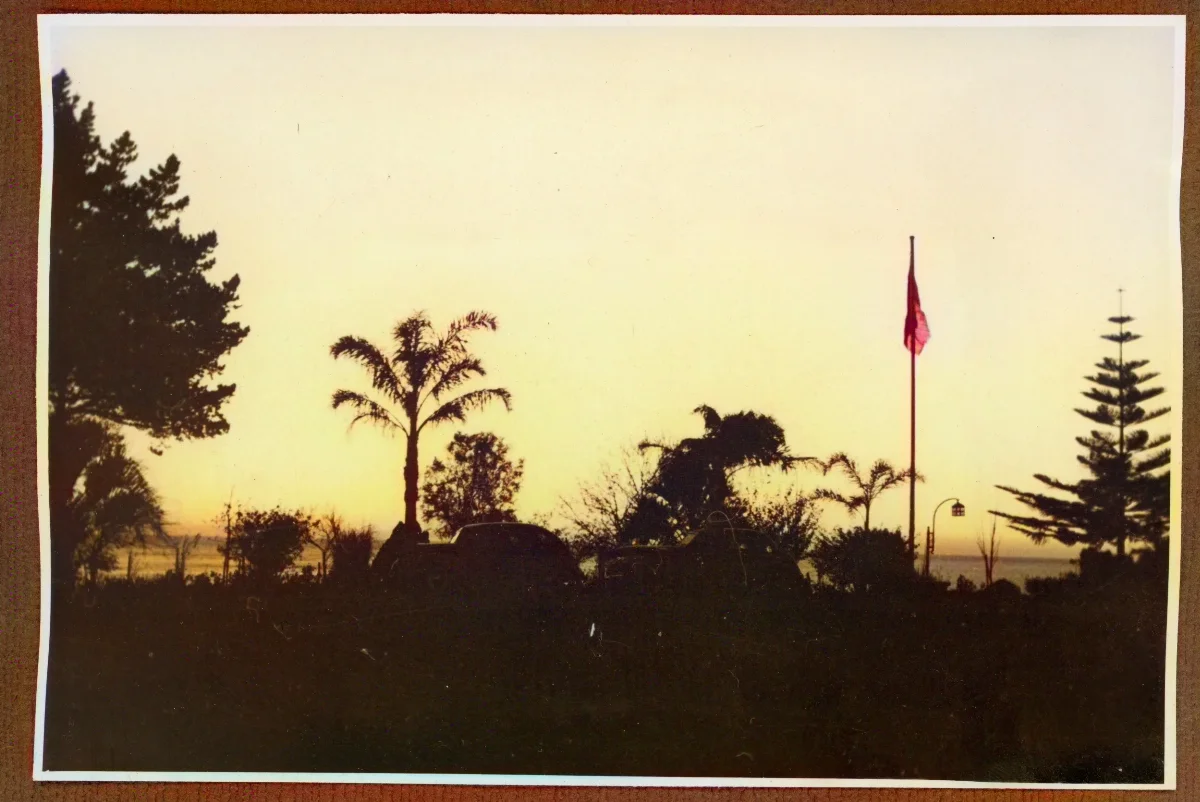Acto presidencial en jardín monumental de Viña del Mar — Viña del Mar — 1940 | Chile de Ayer