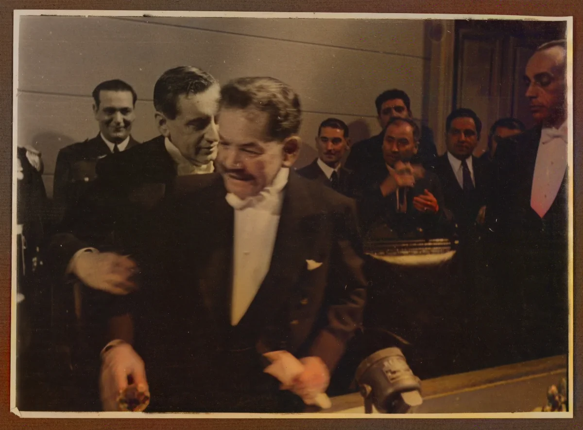 Ceremonia de cambio de mando presidencial — Santiago — 1938 | Chile de Ayer