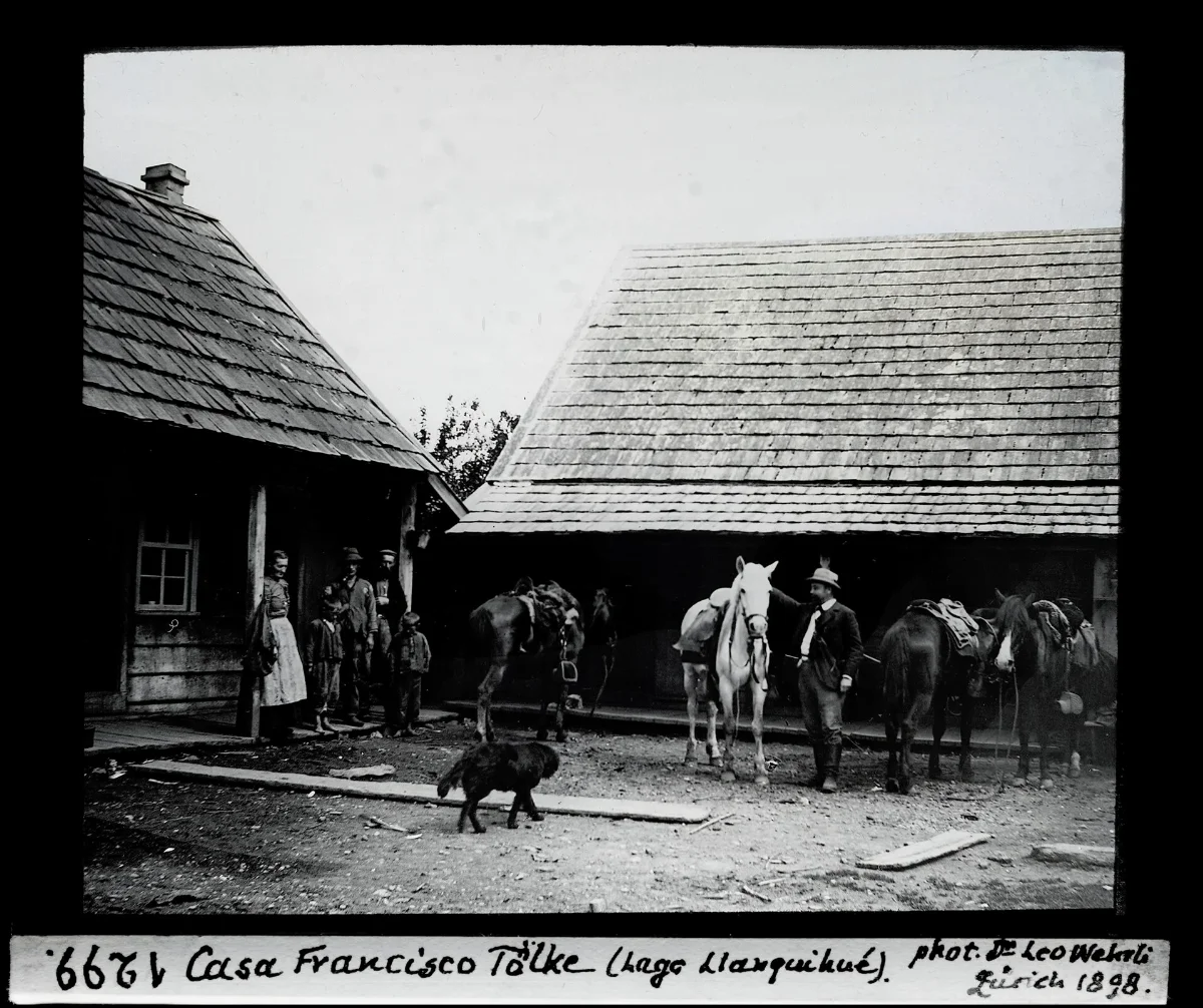 Casa Francisco Tölke, Lago Llanquihué — Puerto Montt — 1898 | Chile de Ayer