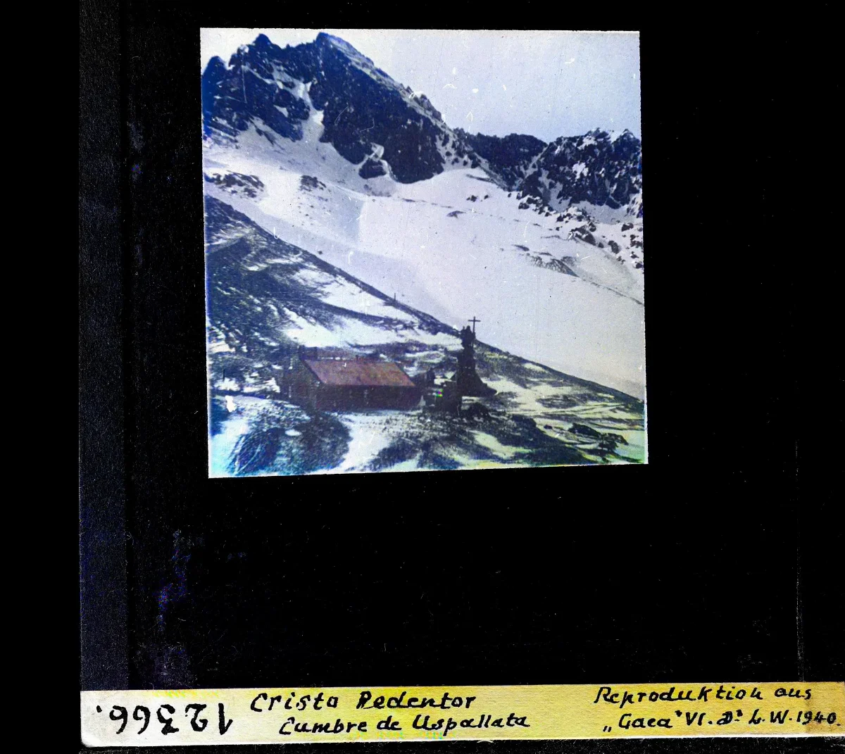Cristo Redentor, Cumbre de Uspallata — 1940 | Chile de Ayer