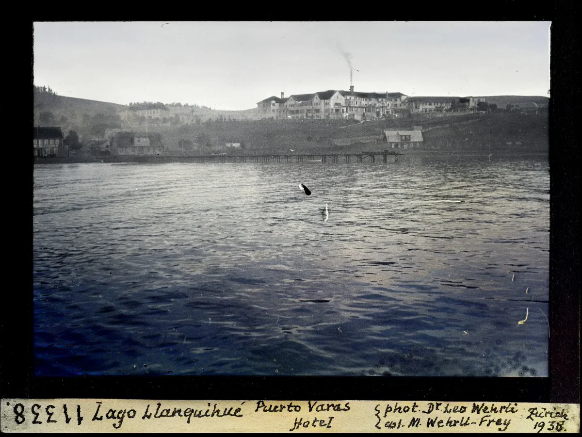 Lago Llanquihué, Puerto Varas Hotel — 1938 | Chile de Ayer