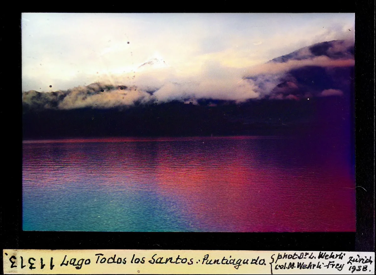 Lago Todos los Santos, Puntiagudo — 1938 | Chile de Ayer